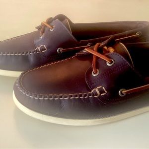 LL BEAN Deck shoes - brown, mens size 11